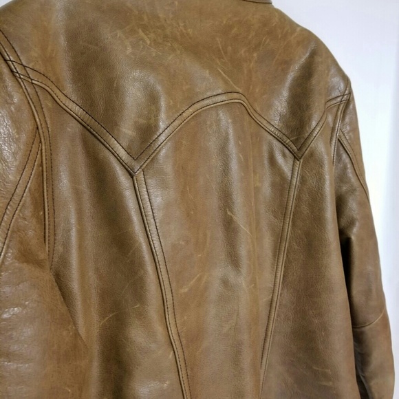 Women's Leather Jacket - Picture 7 of 9